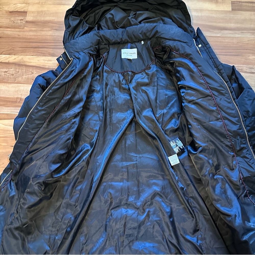 Cole Haan Signature Quilted Puffer Jacket XL - Picture 5 of 16
